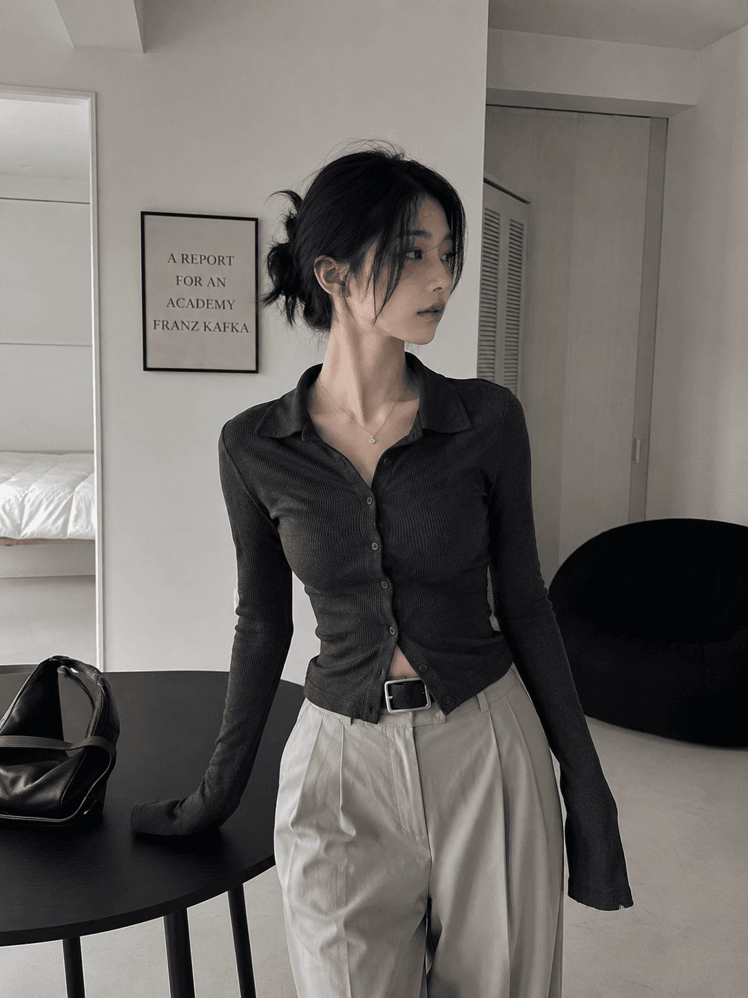 무채색 핀터걸st